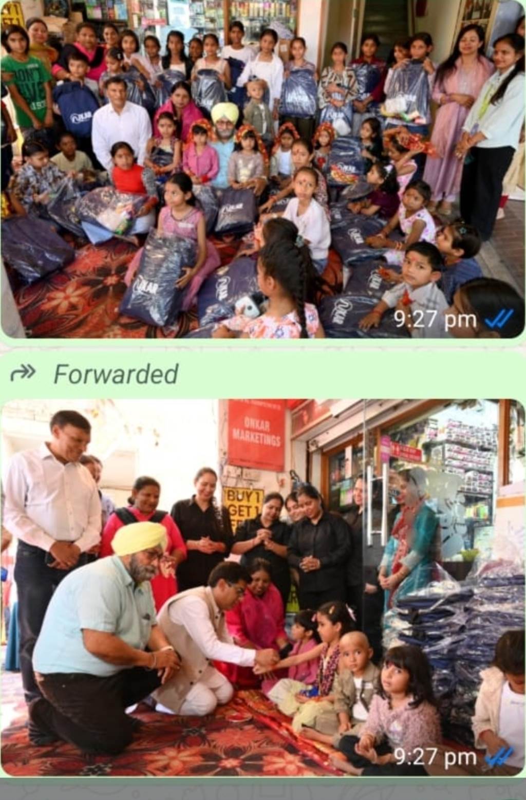 Omkar Charitable Foundation Celebrates Ashtami and Ram Navami Festivals by Worshipping 51 Young Girls